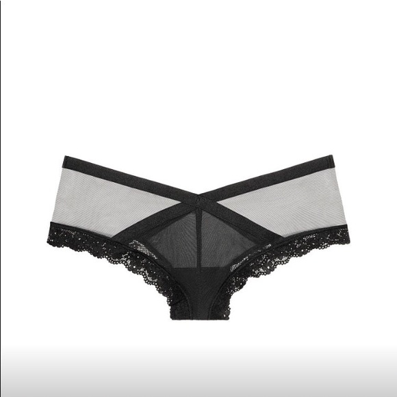 NWT Victoria’s Secret Mesh Detail Cheeky Panties - Picture 2 of 4